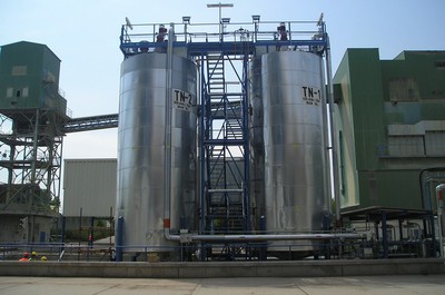 Hospodářství kapalných odpadů v areálu firmy Lafarge Cement v Čížkovicích